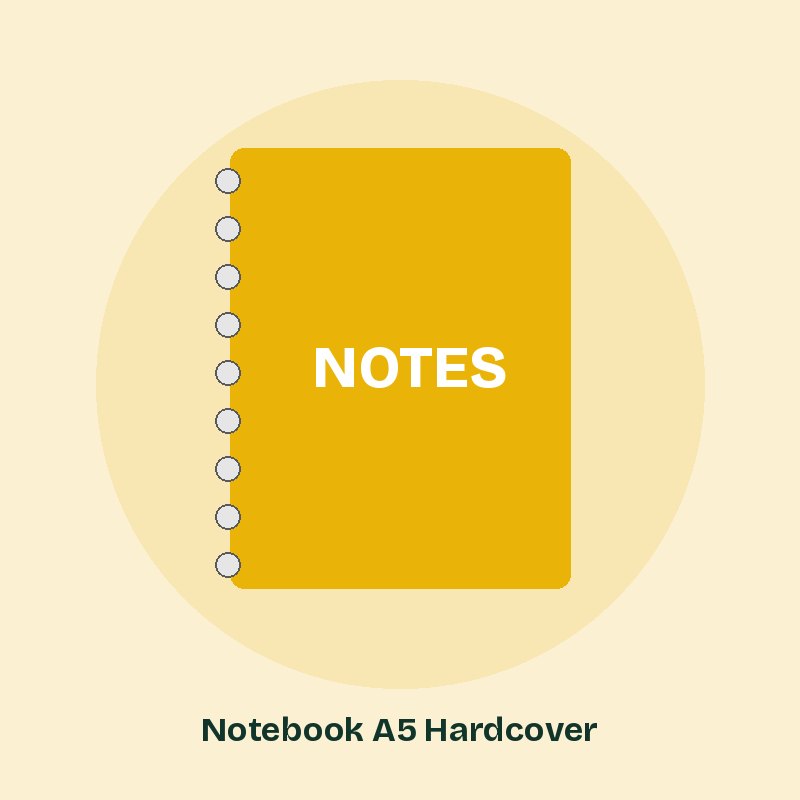 Notebook A5 Hardcover