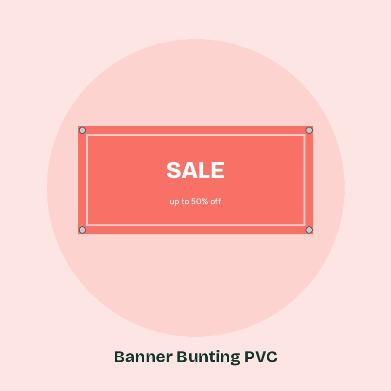 Banner Bunting PVC