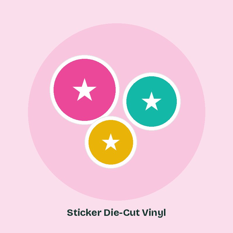 Sticker Die-Cut Vinyl